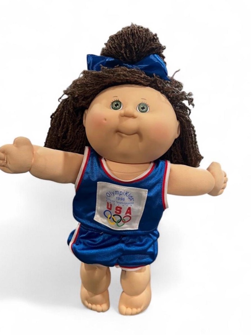 Blue USA Olympic Outfit Cabbage Patch Vintage 90s Doll